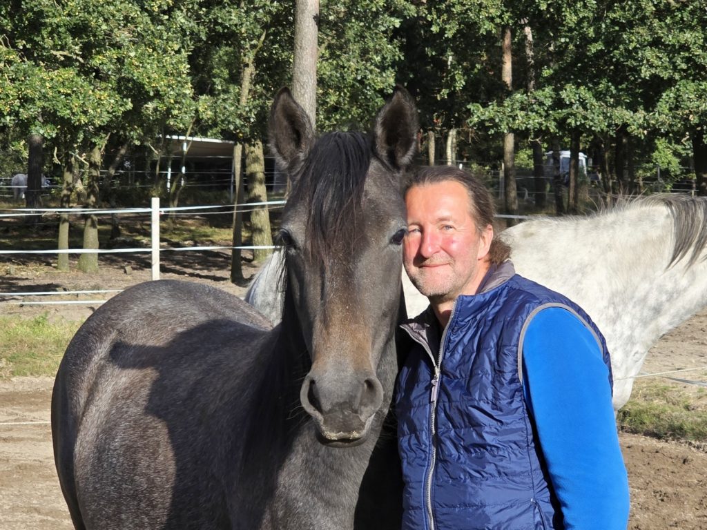 Hans-Jürgen Neuhauser mit Caliyah