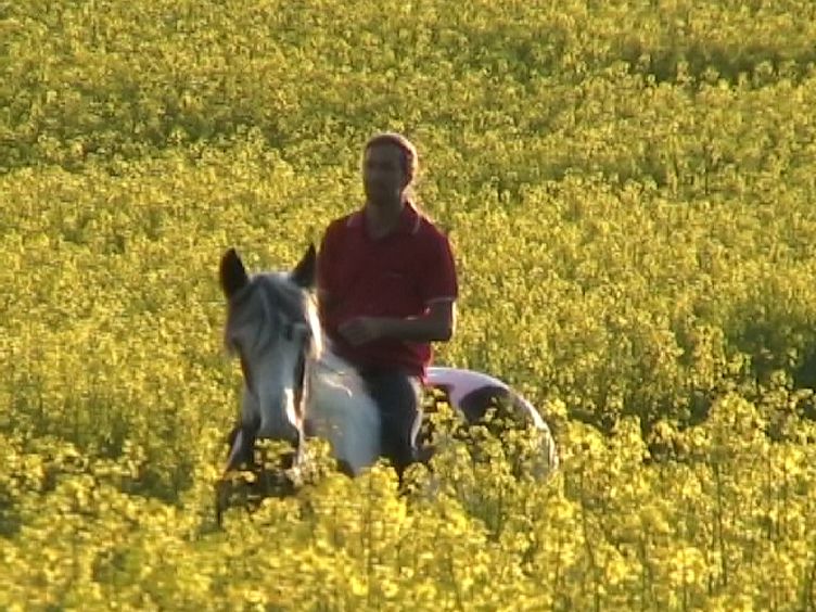 Hans-Jürgen Neuhauser mit Casey
